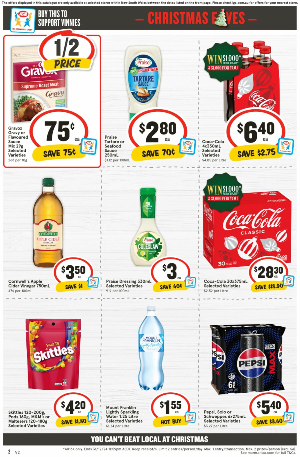 IGA Catalogues from 4 December