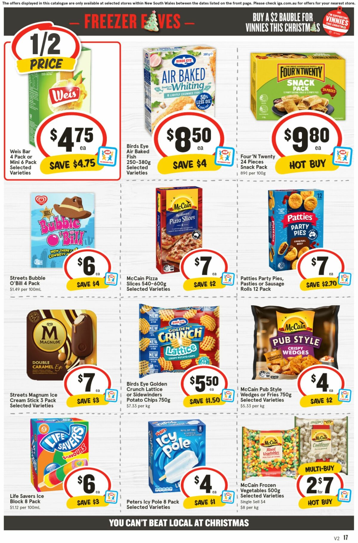 IGA Catalogues from 4 December