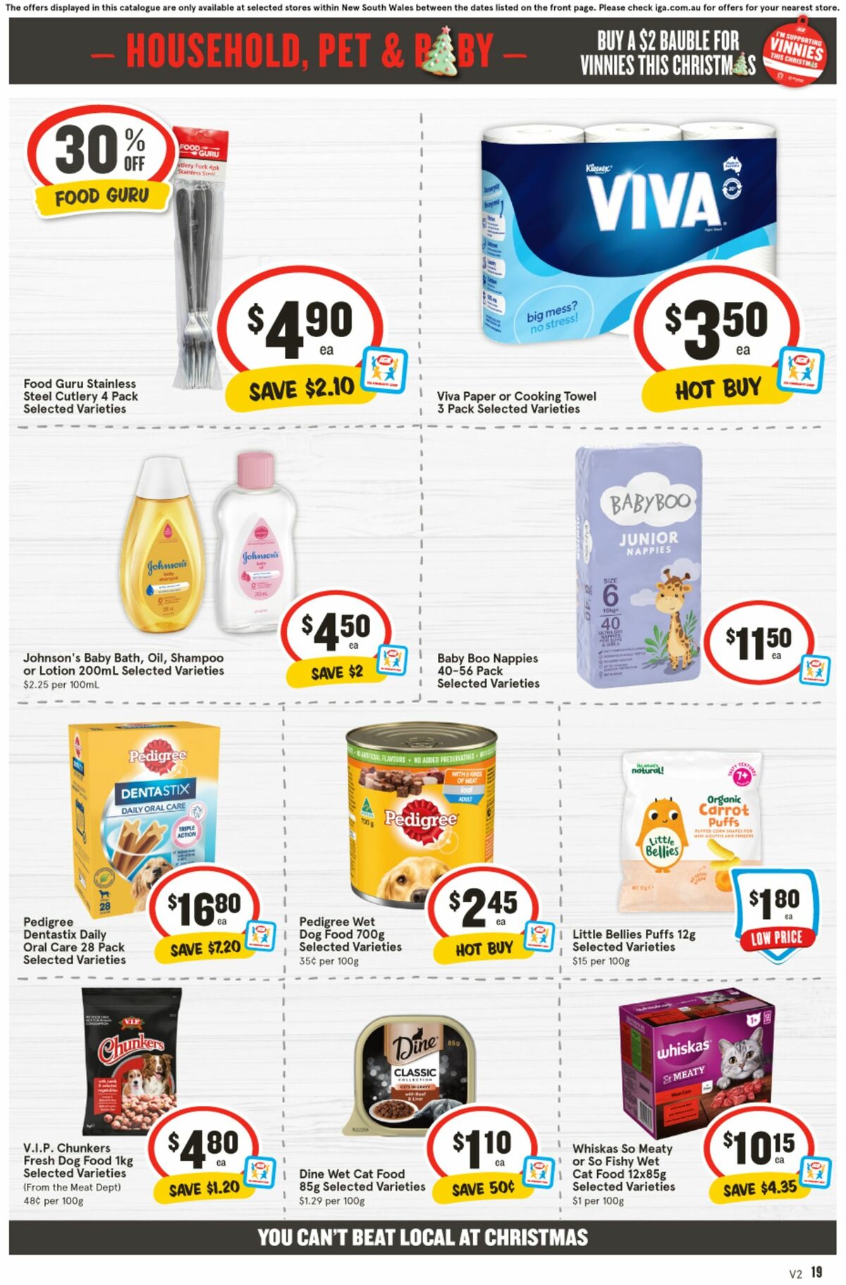 IGA Catalogues from 4 December