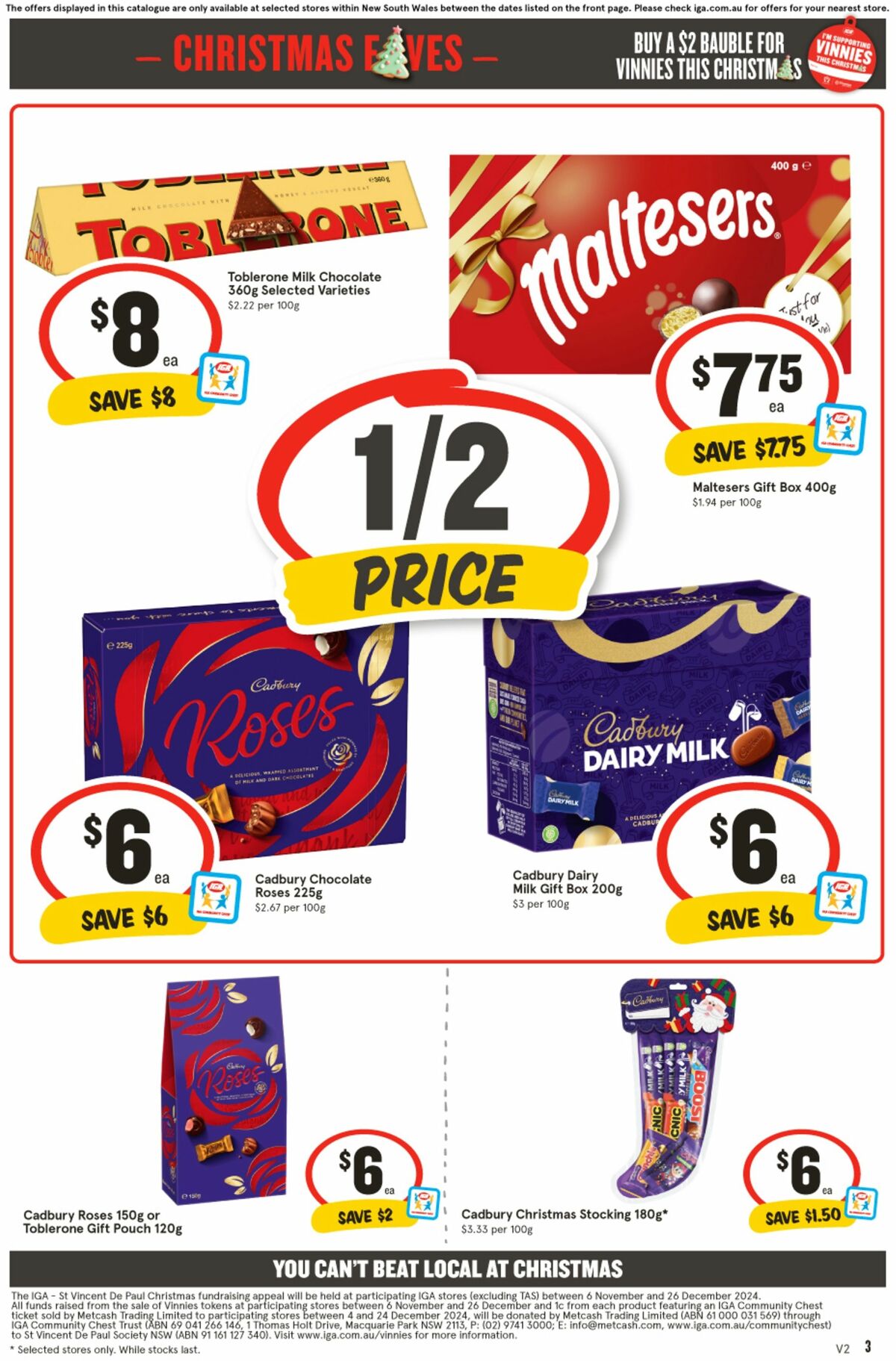 IGA Catalogues from 4 December