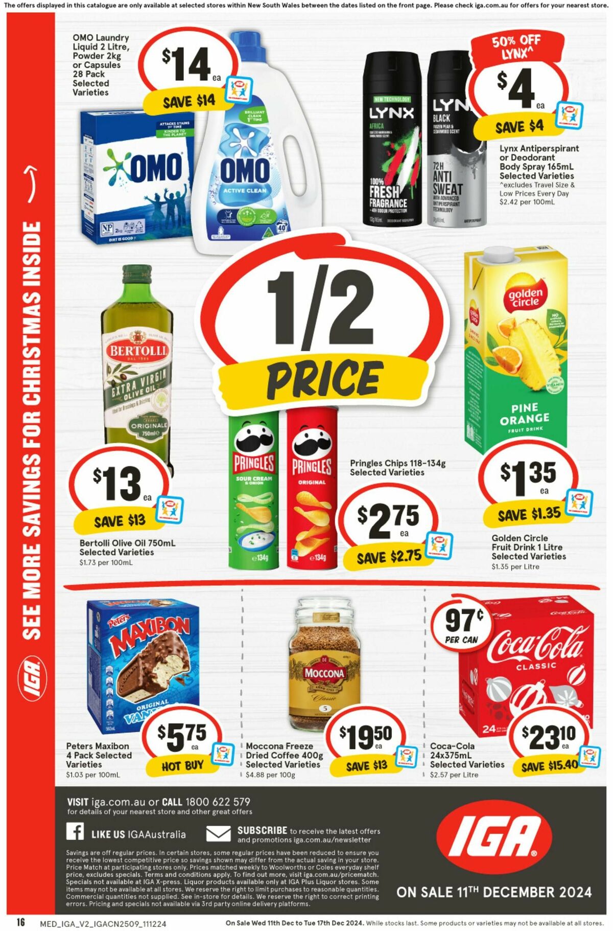 IGA Catalogues from 11 December