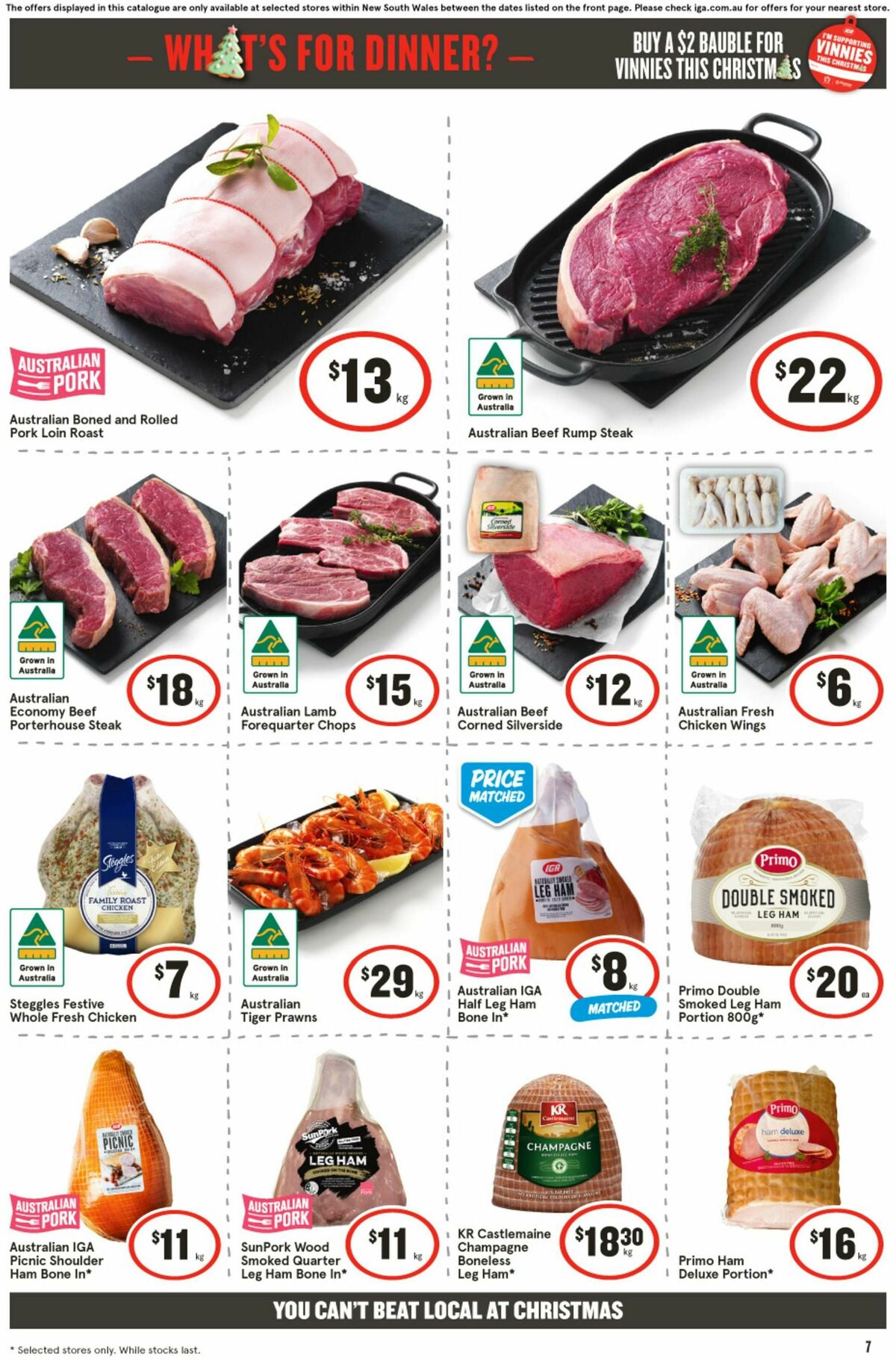 IGA Catalogues from 11 December