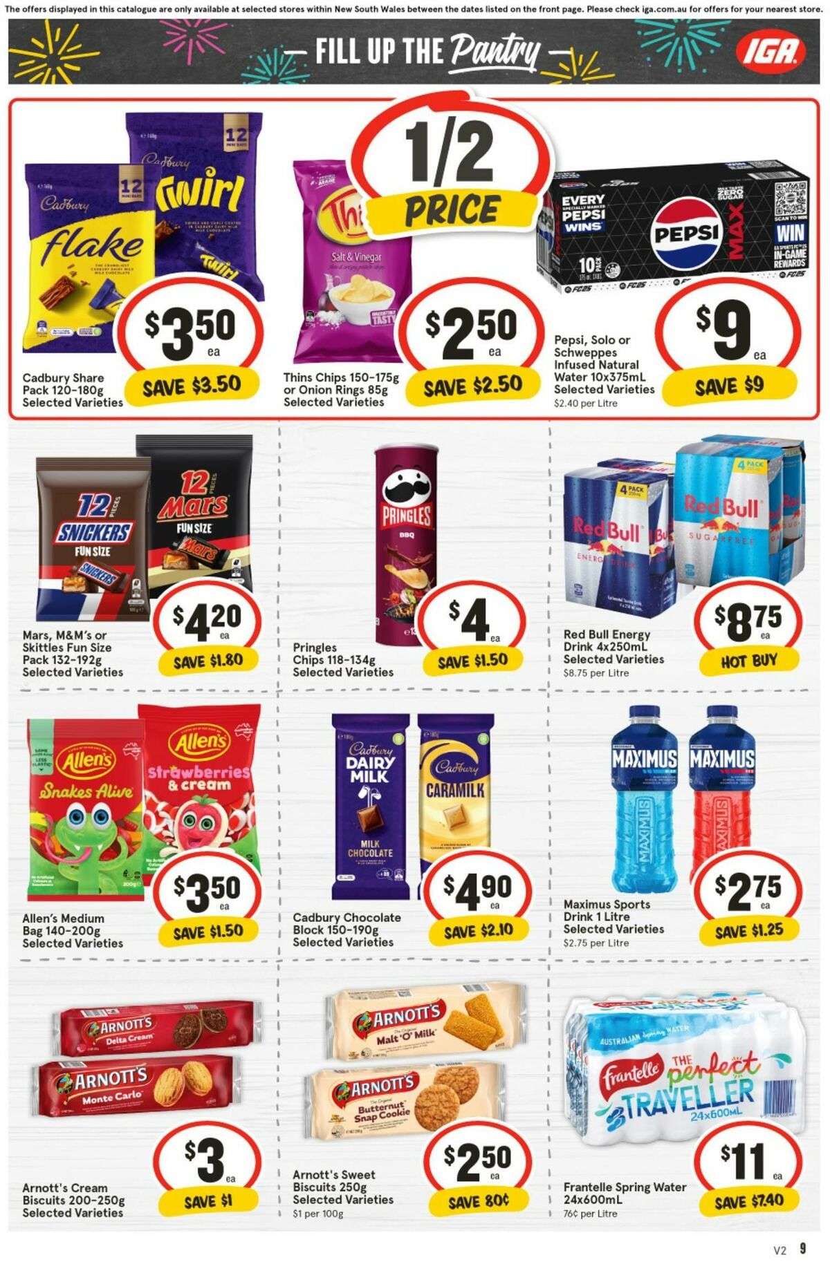 IGA Catalogues from 25 December