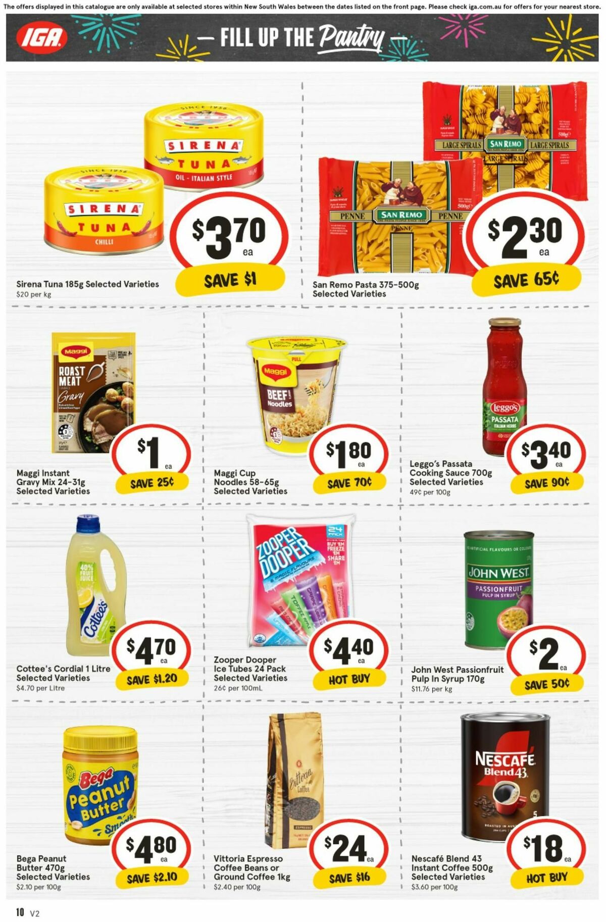 IGA Catalogues from 25 December