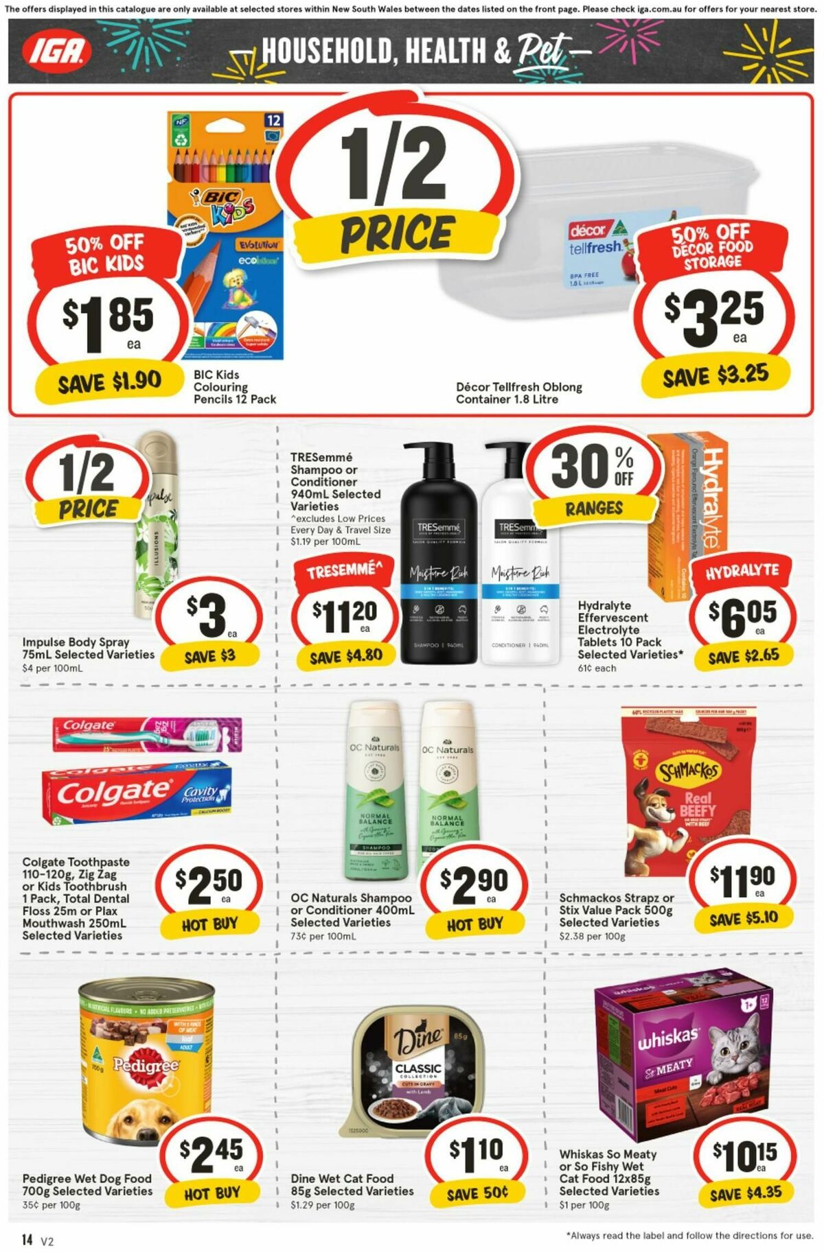 IGA Catalogues from 25 December