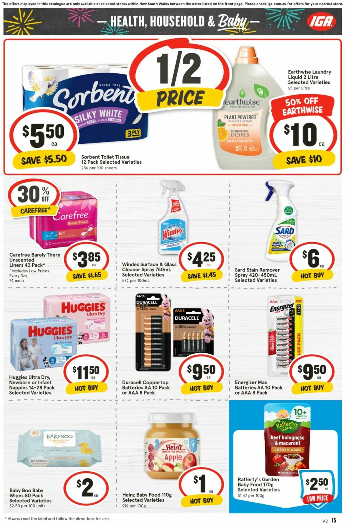 IGA Catalogues from 25 December