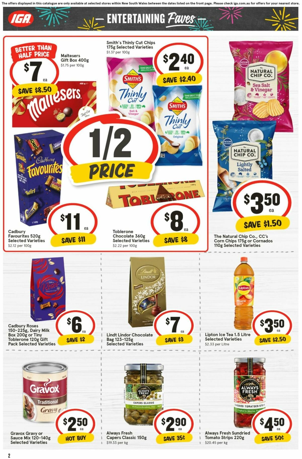 IGA Catalogues from 25 December