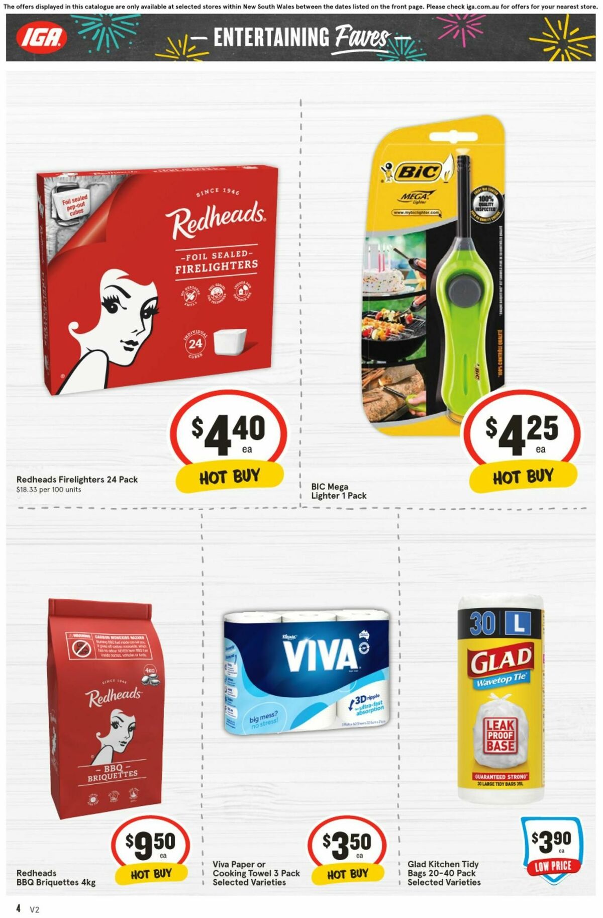 IGA Catalogues from 25 December