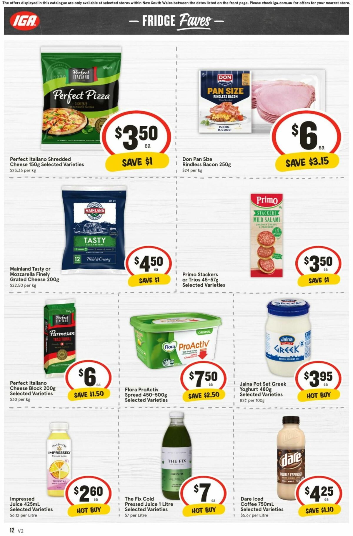 IGA Catalogues from 1 January