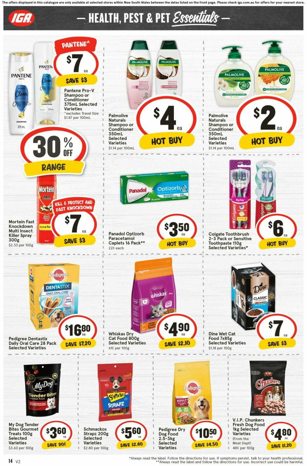 IGA Catalogues from 1 January