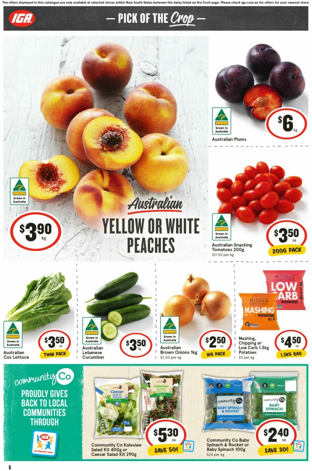 IGA Catalogues from 1 January