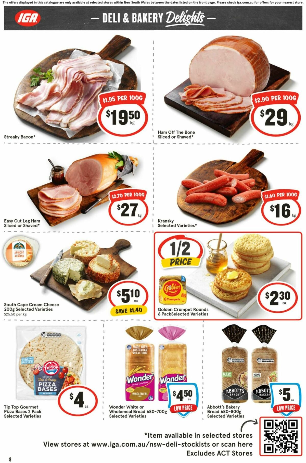 IGA Catalogues from 1 January