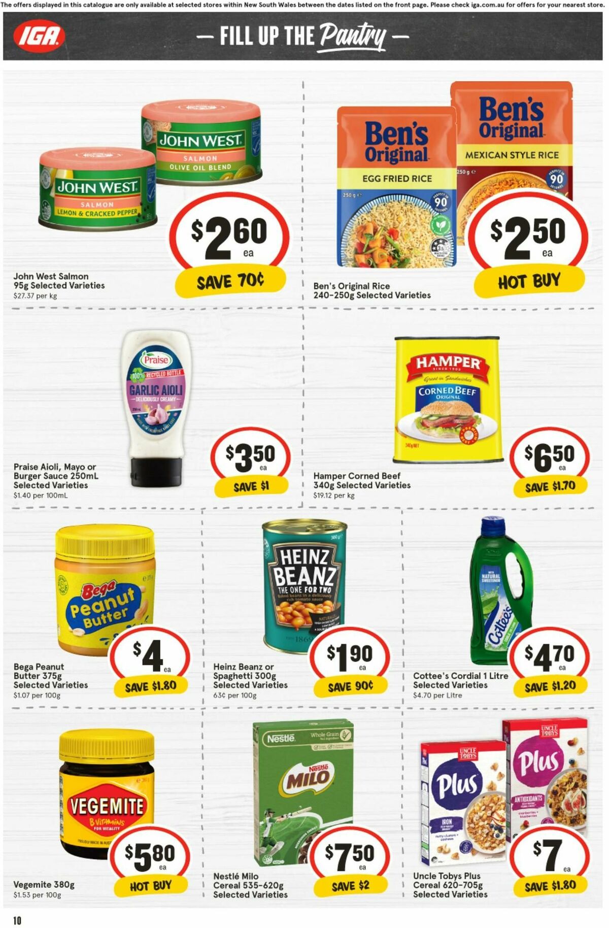 IGA Catalogues from 8 January