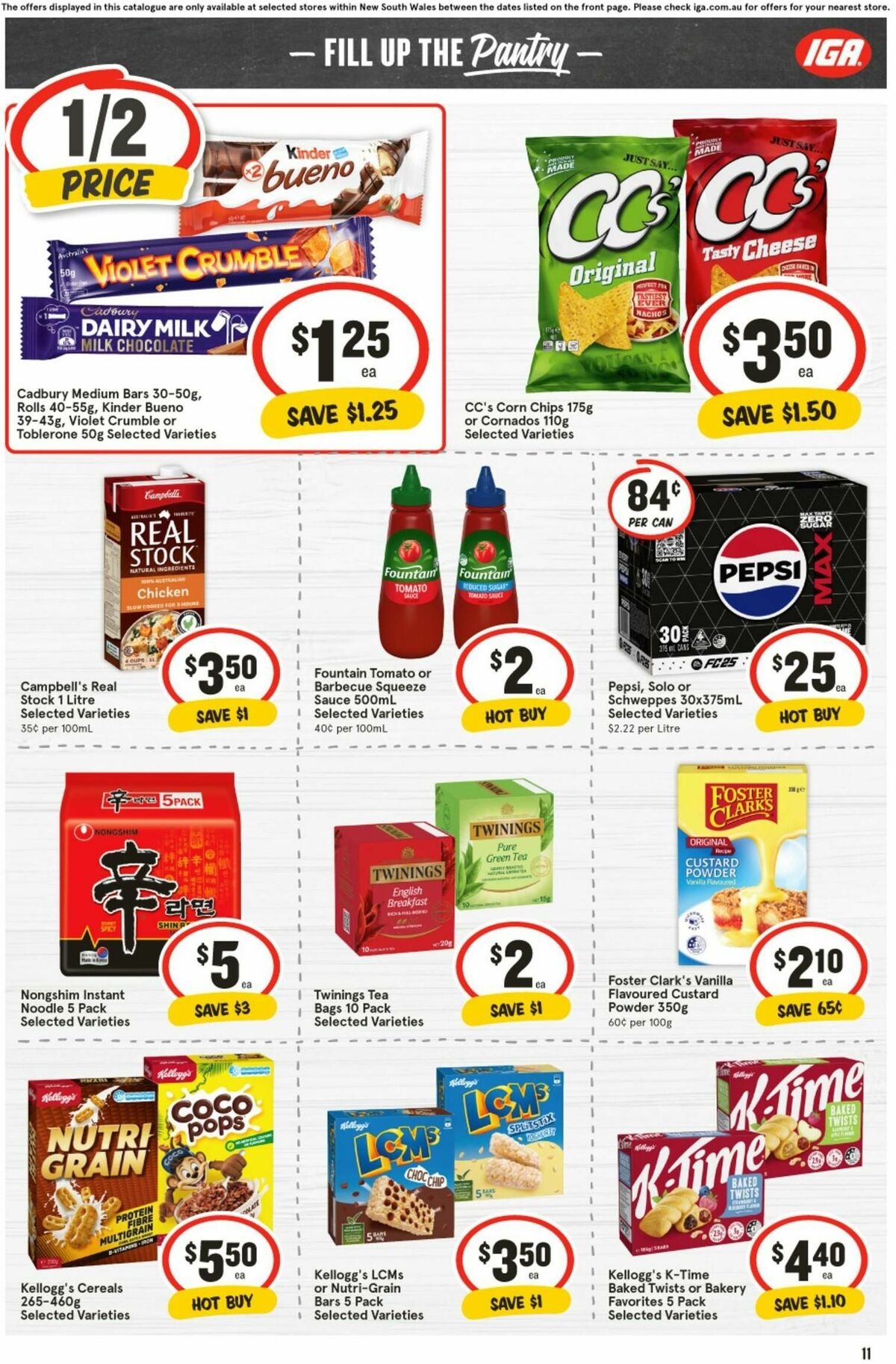 IGA Catalogues from 8 January