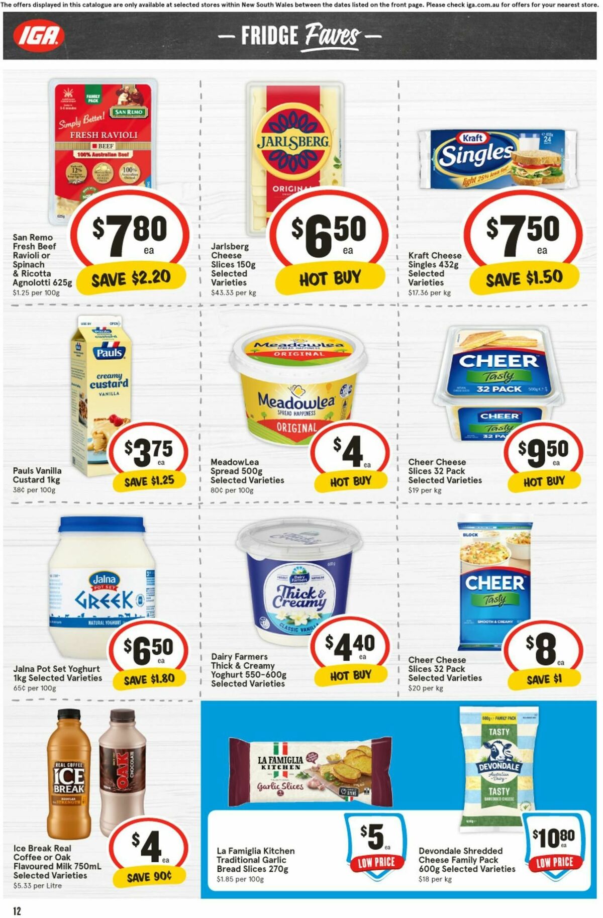 IGA Catalogues from 8 January