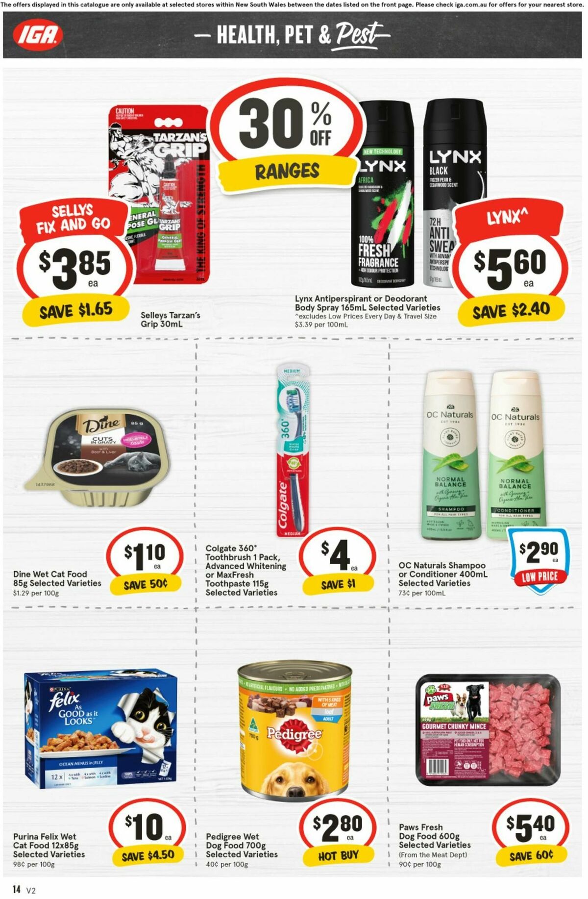 IGA Catalogues from 8 January