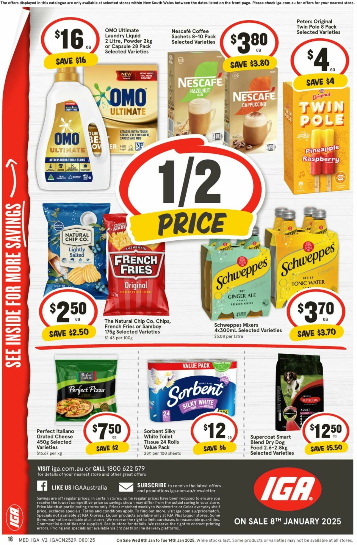 IGA Catalogues from 8 January