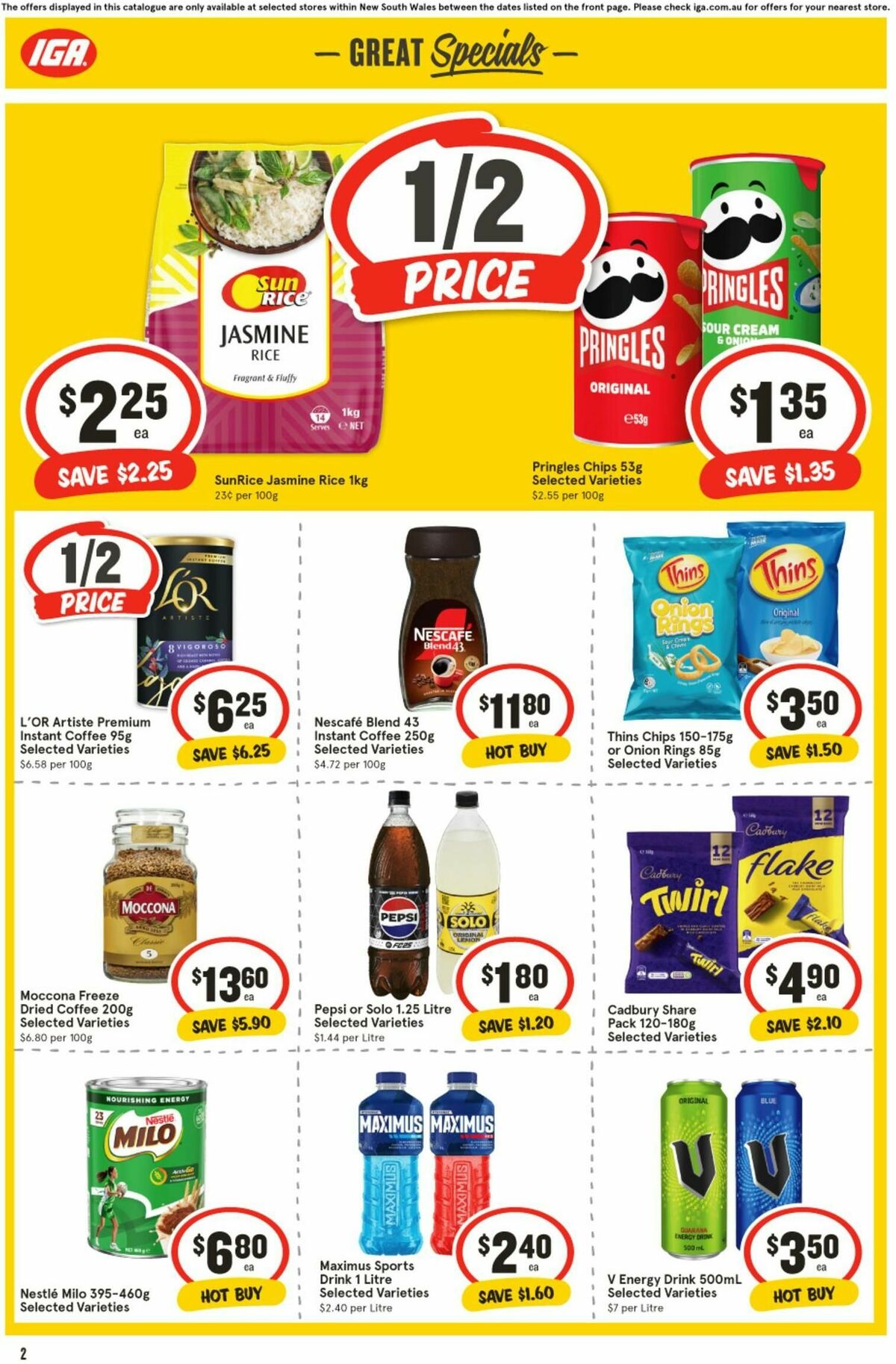 IGA Catalogues from 8 January