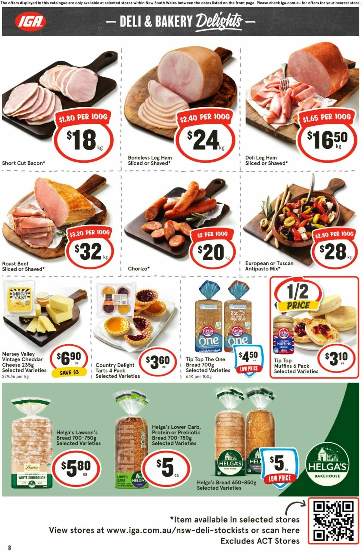 IGA Catalogues from 8 January