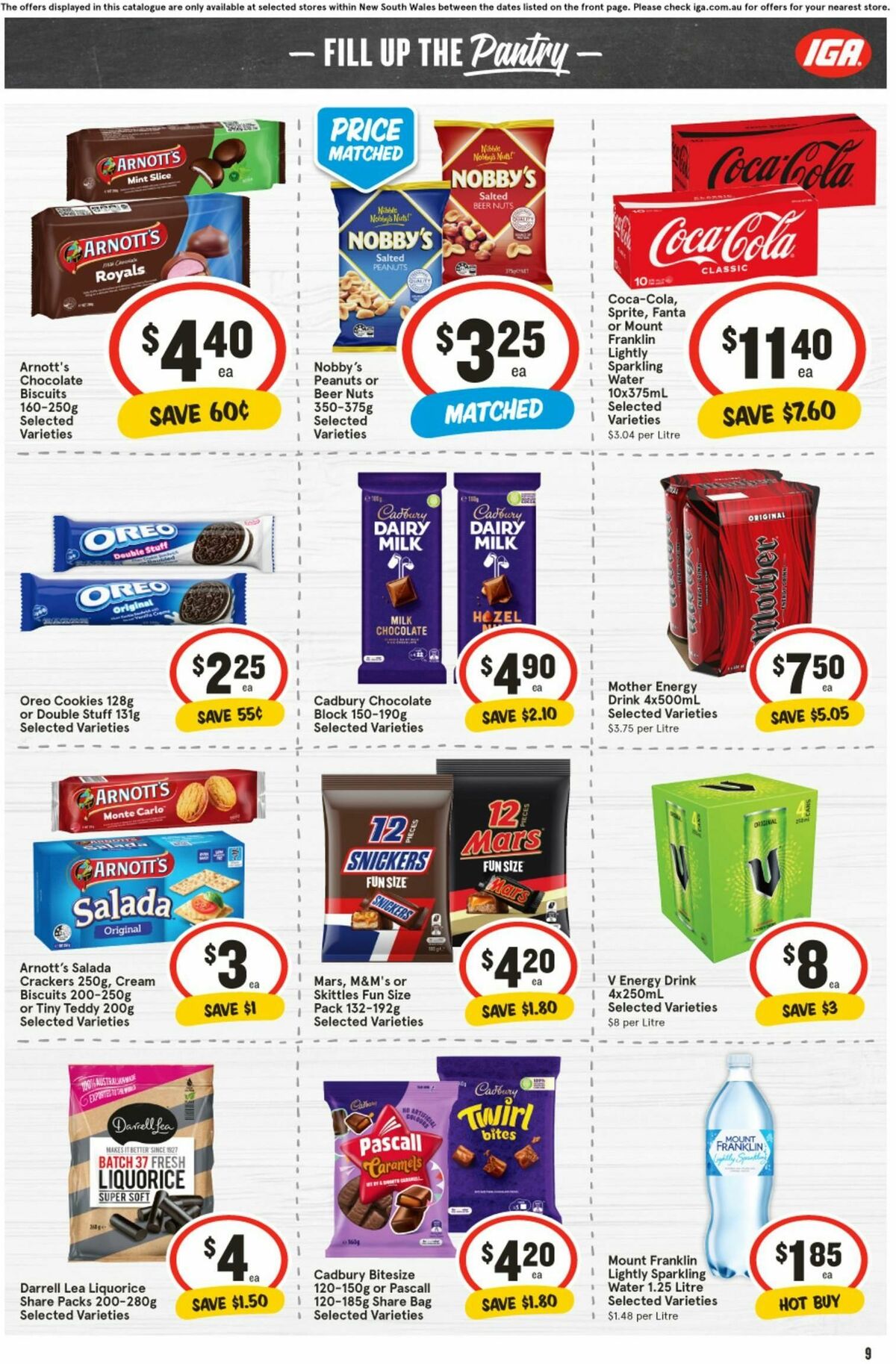 IGA Catalogues from 15 January