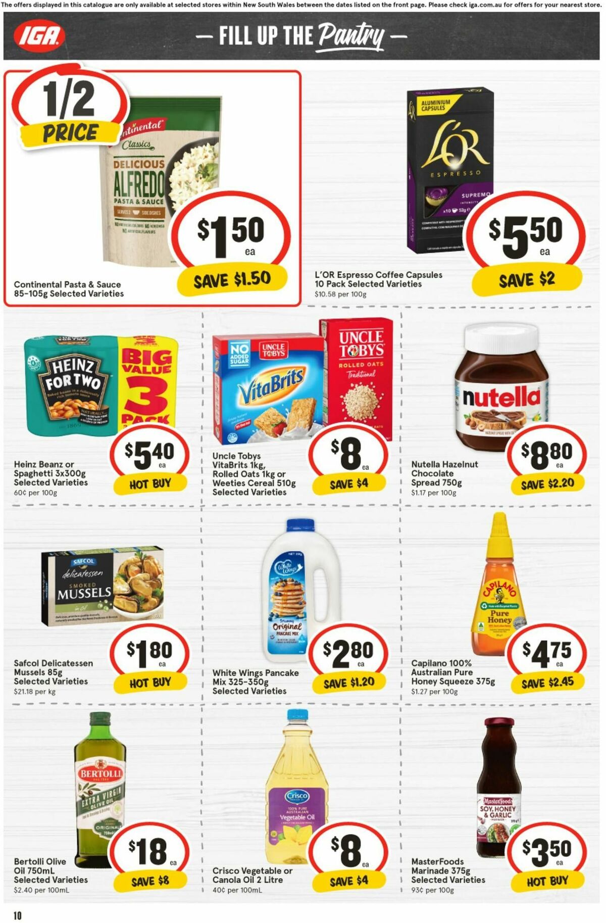 IGA Catalogues from 15 January