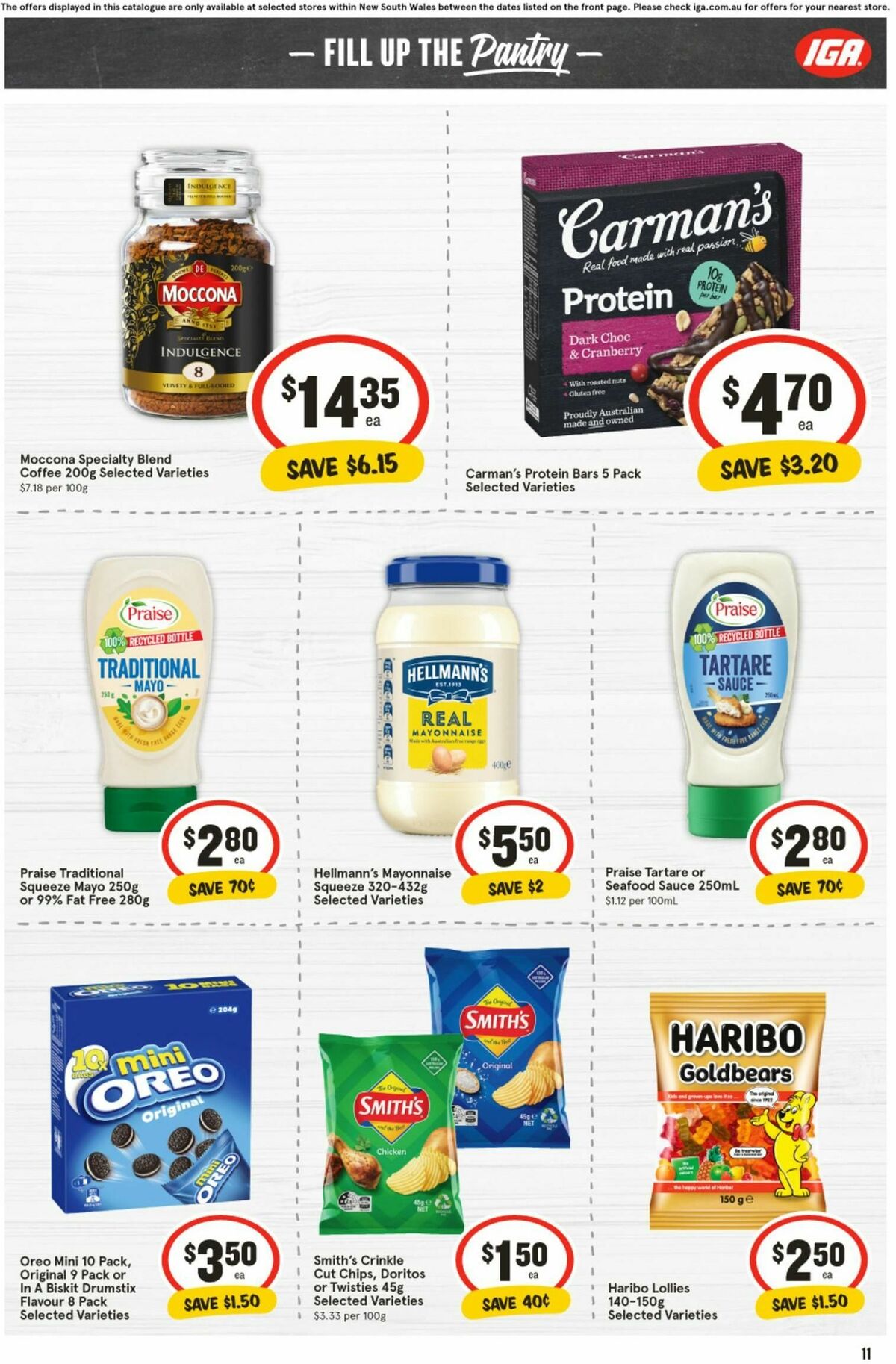 IGA Catalogues from 15 January