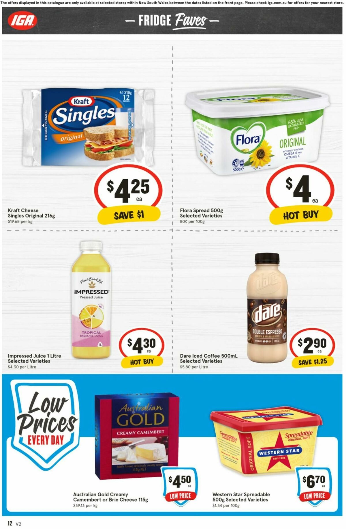 IGA Catalogues from 15 January