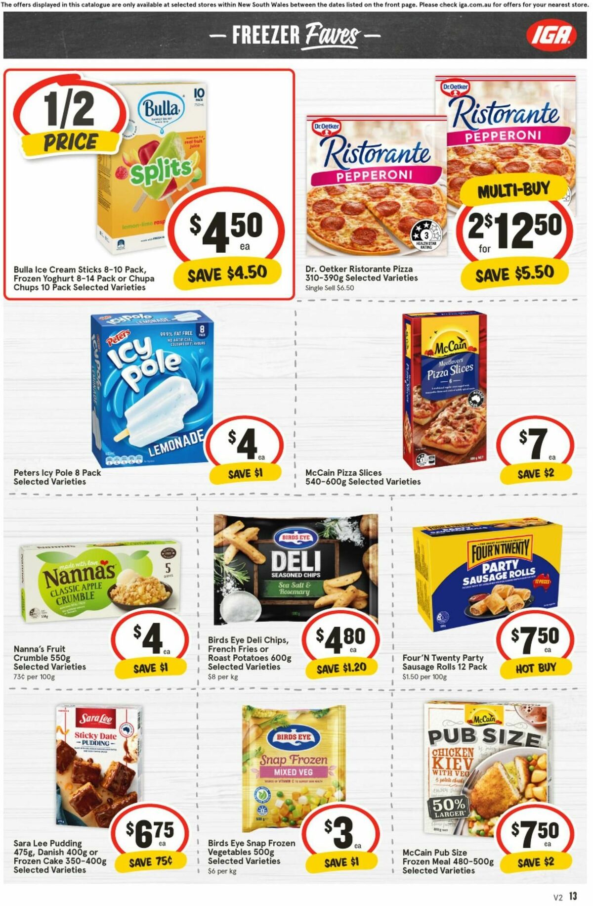 IGA Catalogues from 15 January