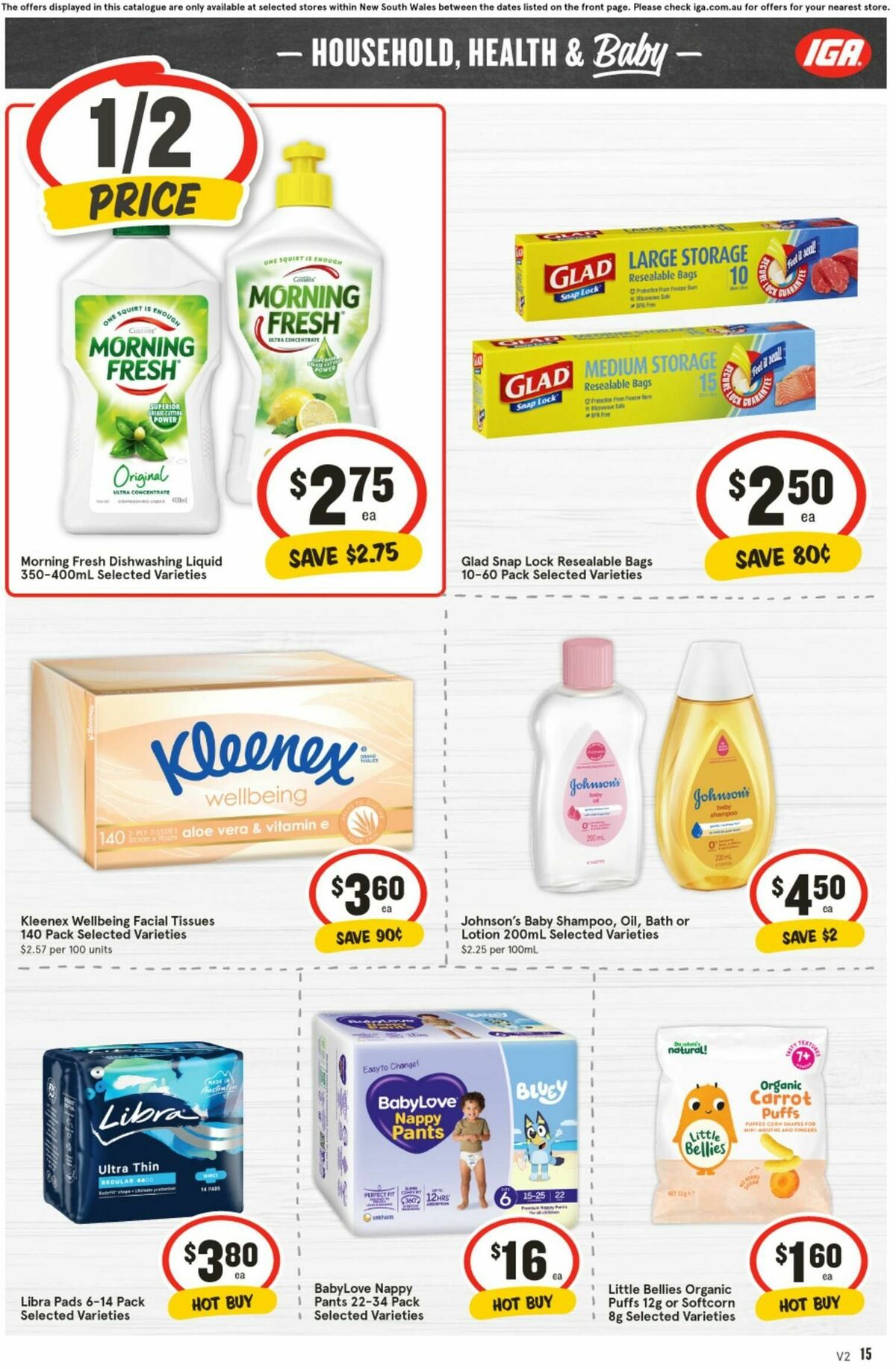 IGA Catalogues from 15 January