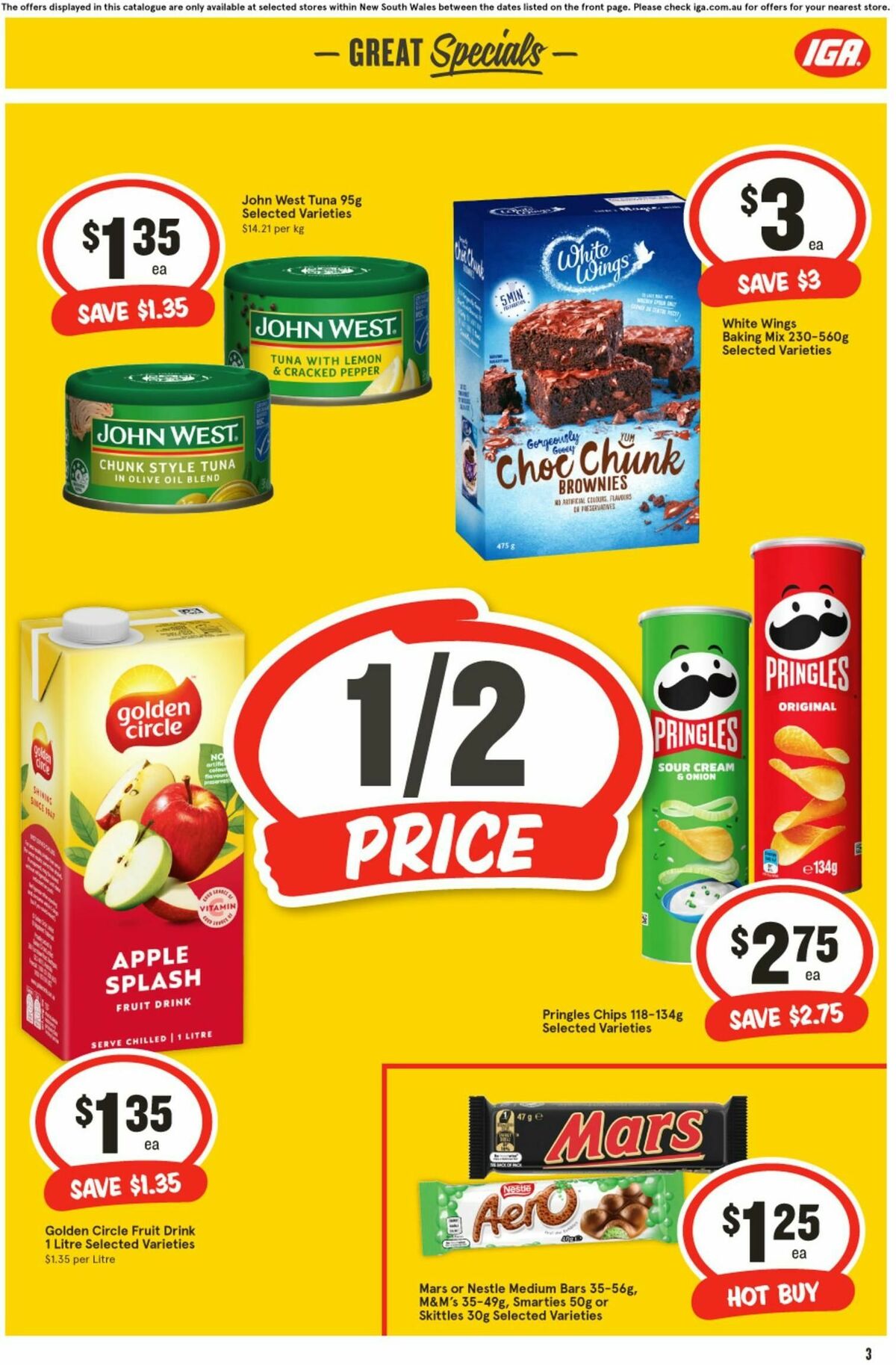 IGA Catalogues from 15 January