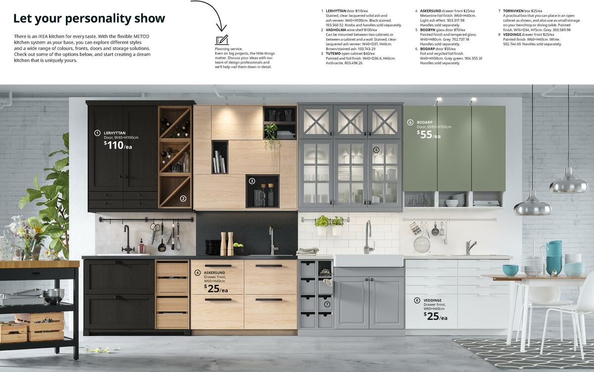 IKEA Kitchens Brochure Catalogues from 1 September