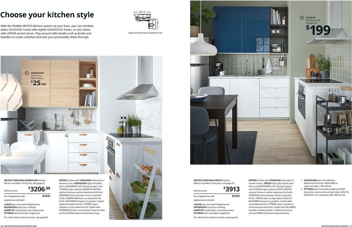 IKEA Kitchens Brochure Catalogues from 1 September