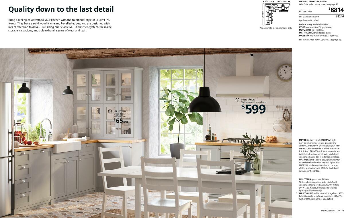 IKEA Kitchens Brochure Catalogues from 1 September