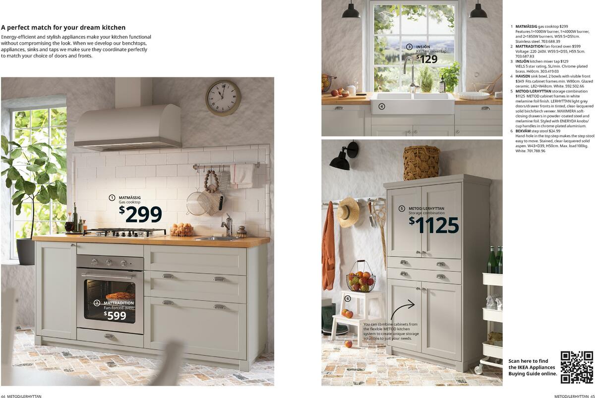 IKEA Kitchens Brochure Catalogues from 1 September