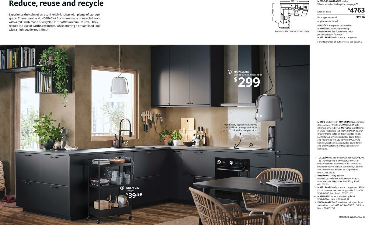 IKEA Kitchens Brochure Catalogues from 1 September