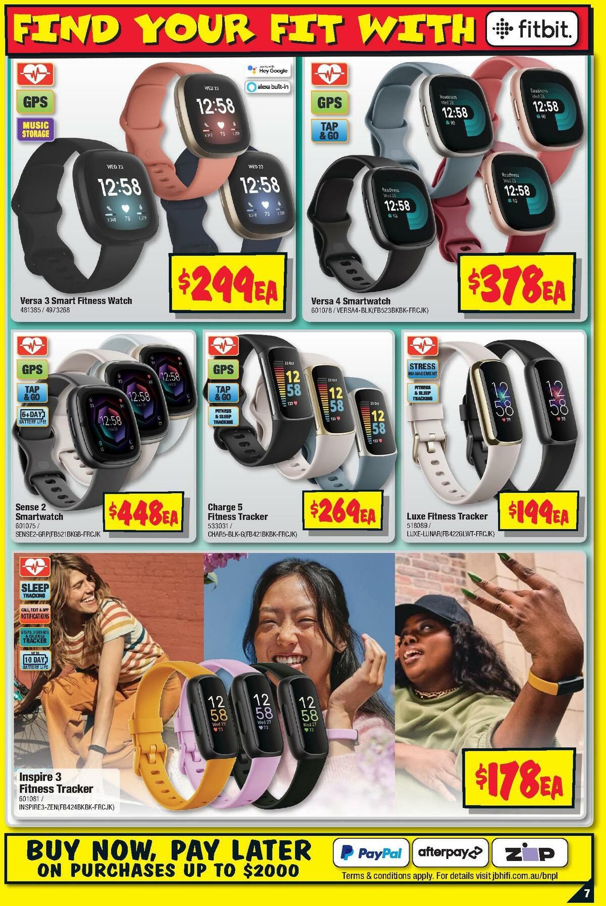 JB Hi-Fi Fitness & Health Tech Catalogues from 6 March