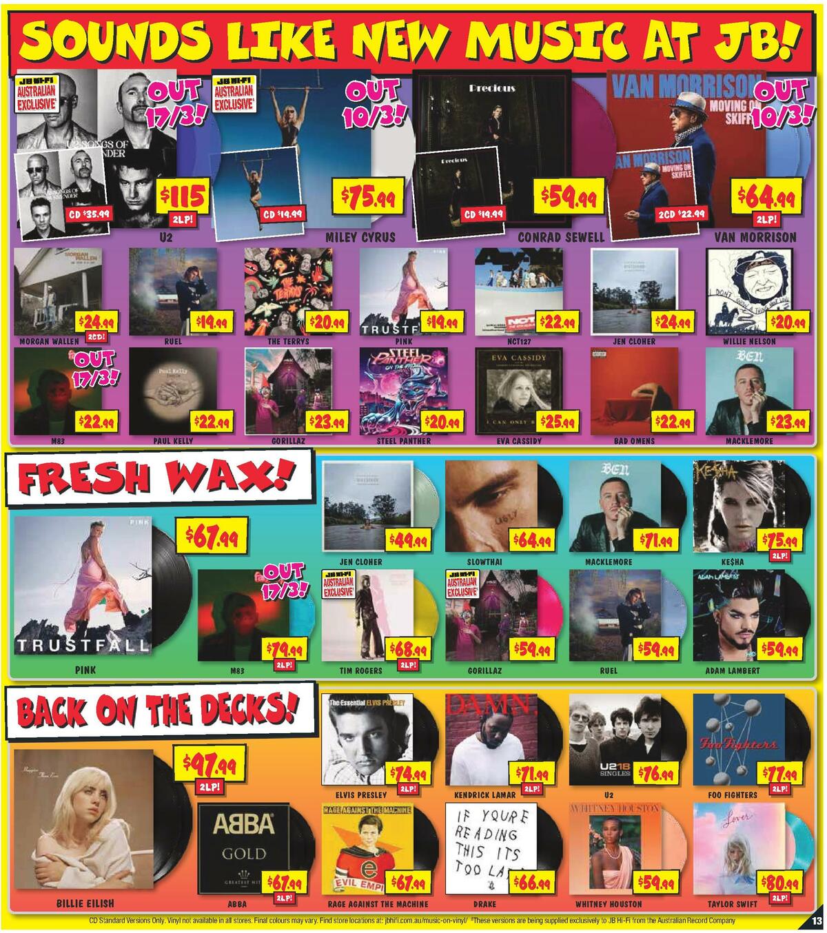 JB Hi-Fi Catalogues from 9 March