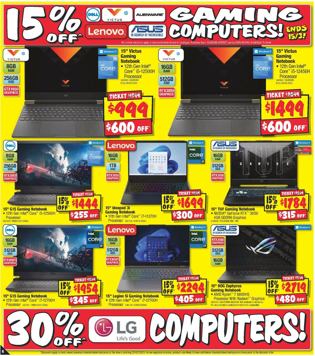 JB Hi-Fi Catalogues from 9 March