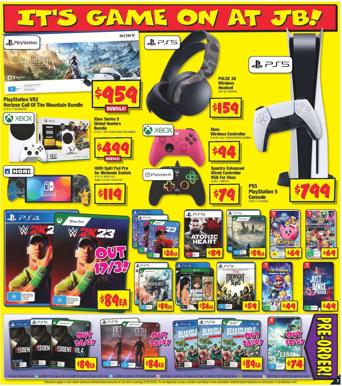 JB Hi-Fi Catalogues from 9 March