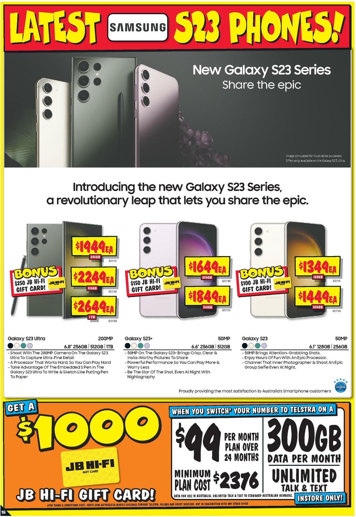 JB Hi-Fi Catalogues from 23 March