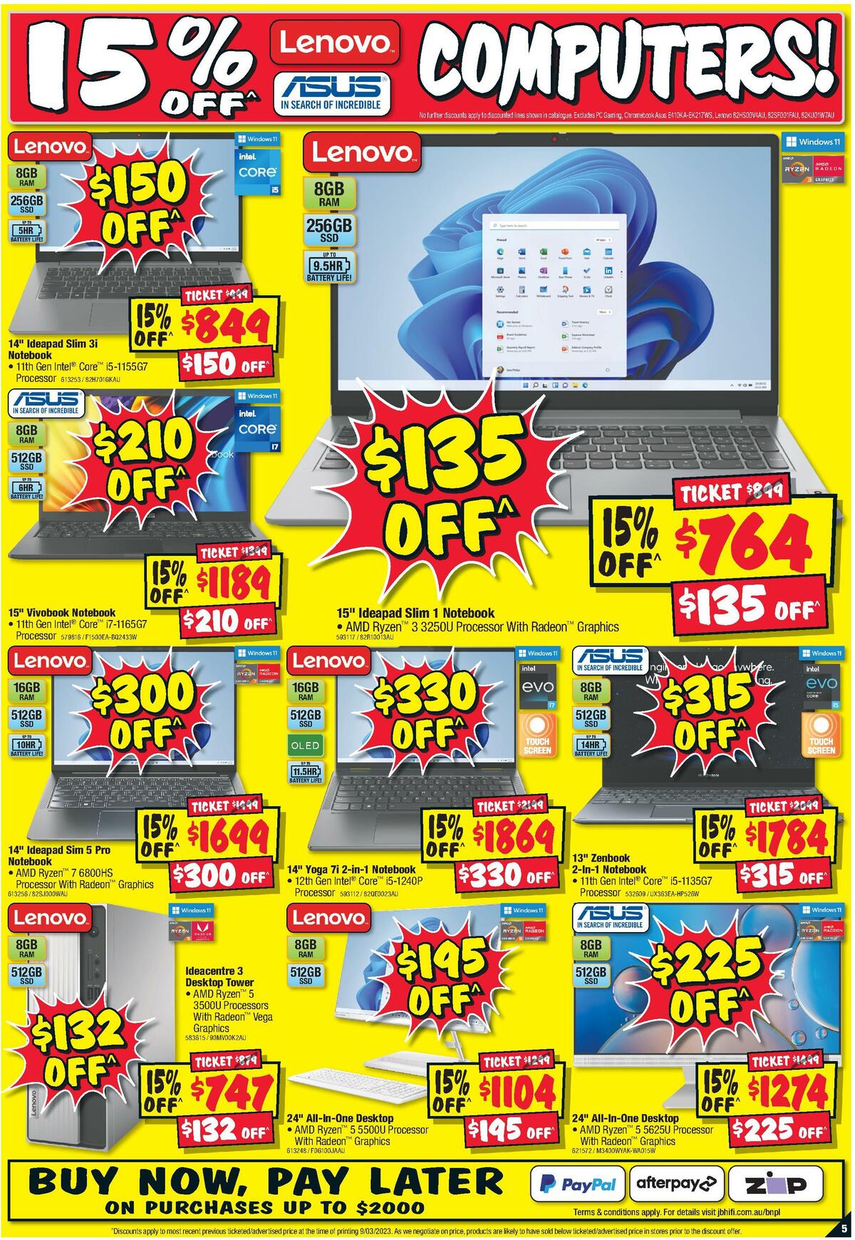 JB Hi-Fi Catalogues from 23 March