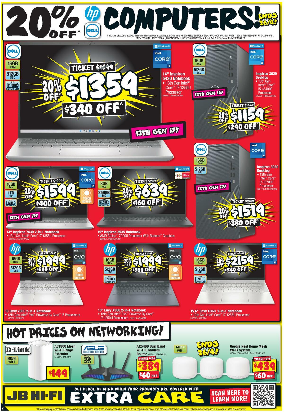 JB Hi-Fi Catalogues from 20 April