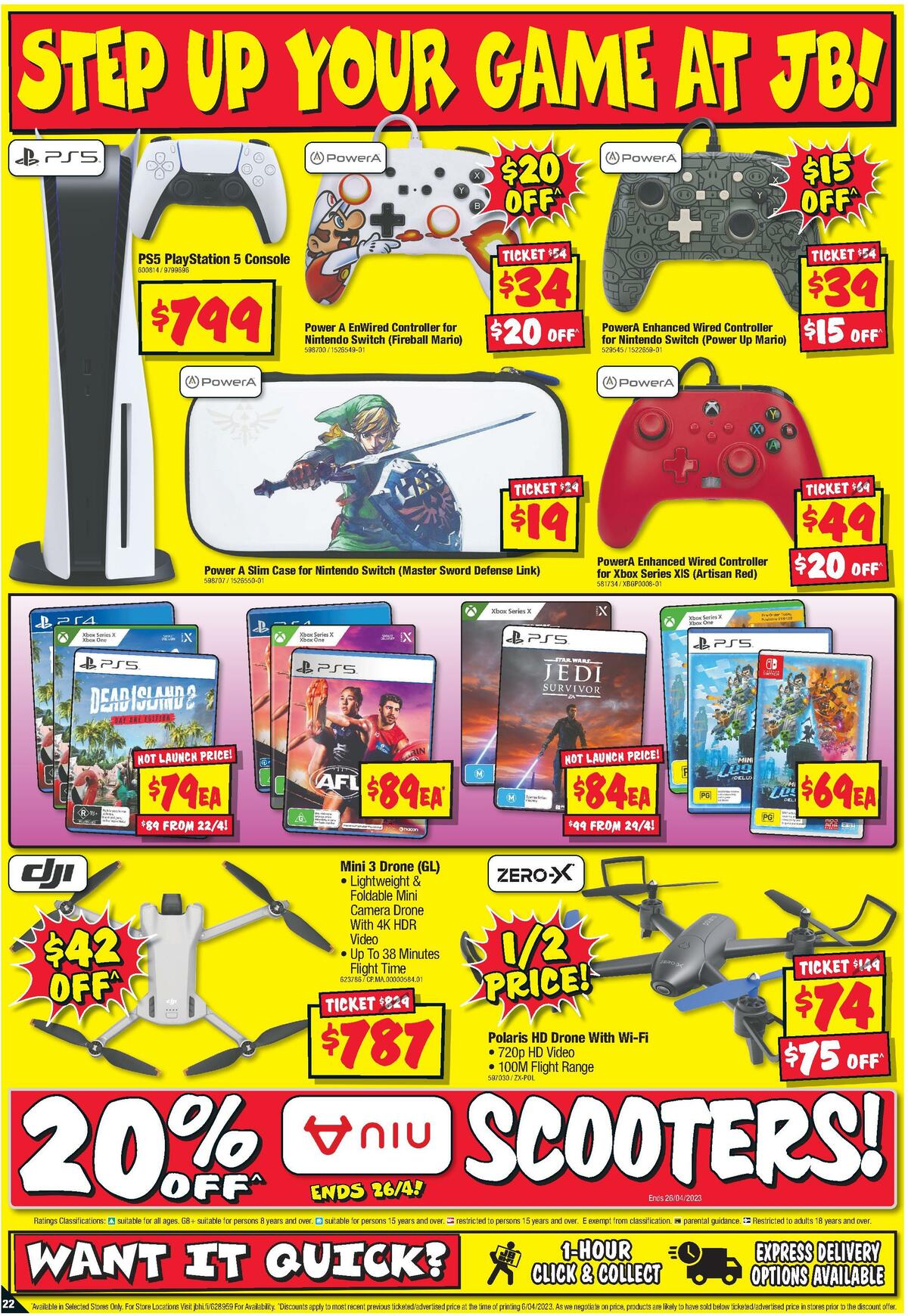 JB Hi-Fi Catalogues from 20 April