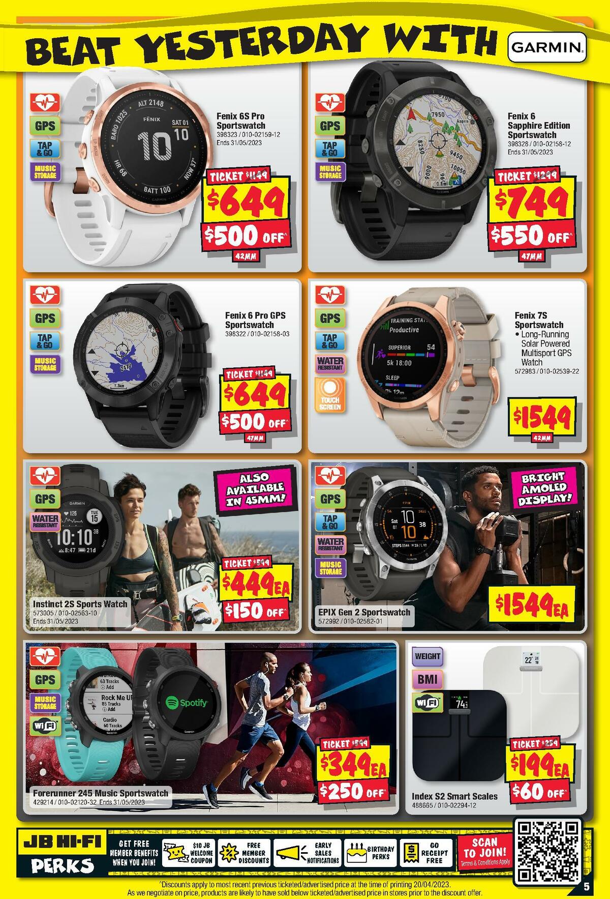 JB Hi-Fi Fitness Catalogues from 4 May