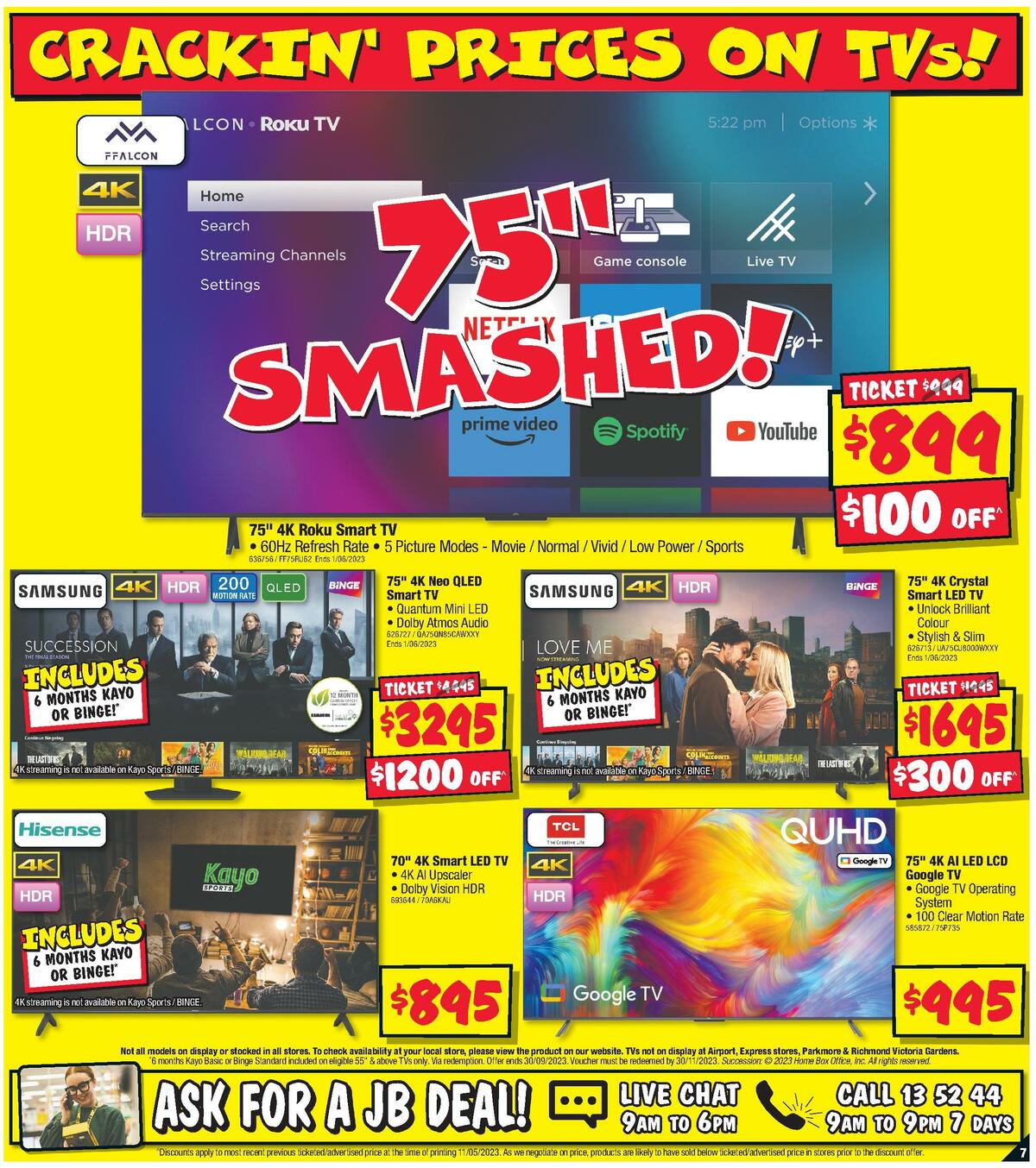 JB Hi-Fi Smashing Prices Catalogues from 25 May