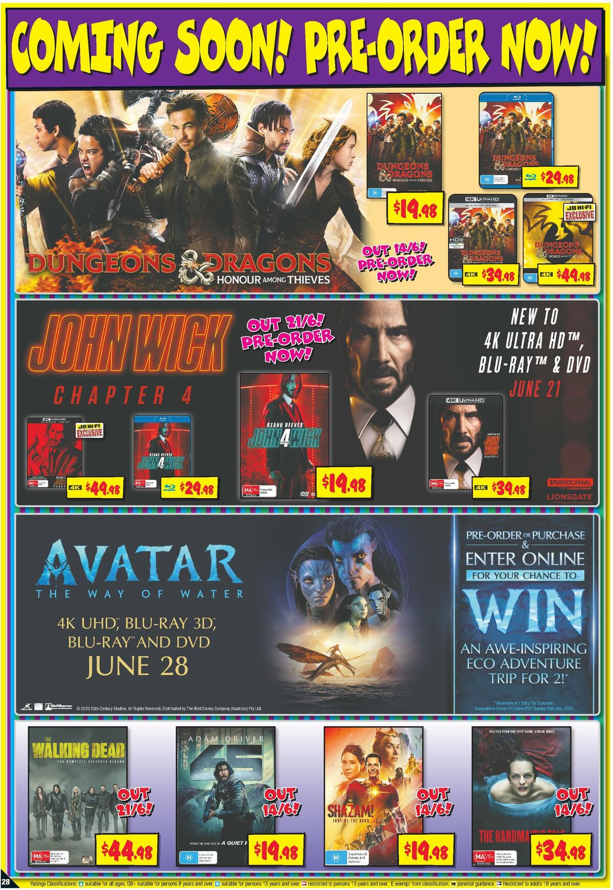 JB Hi-Fi Catalogues from 8 June