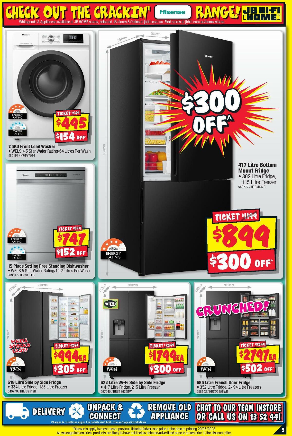 JB Hi-Fi Home Appliance Sellout Catalogues from 8 June