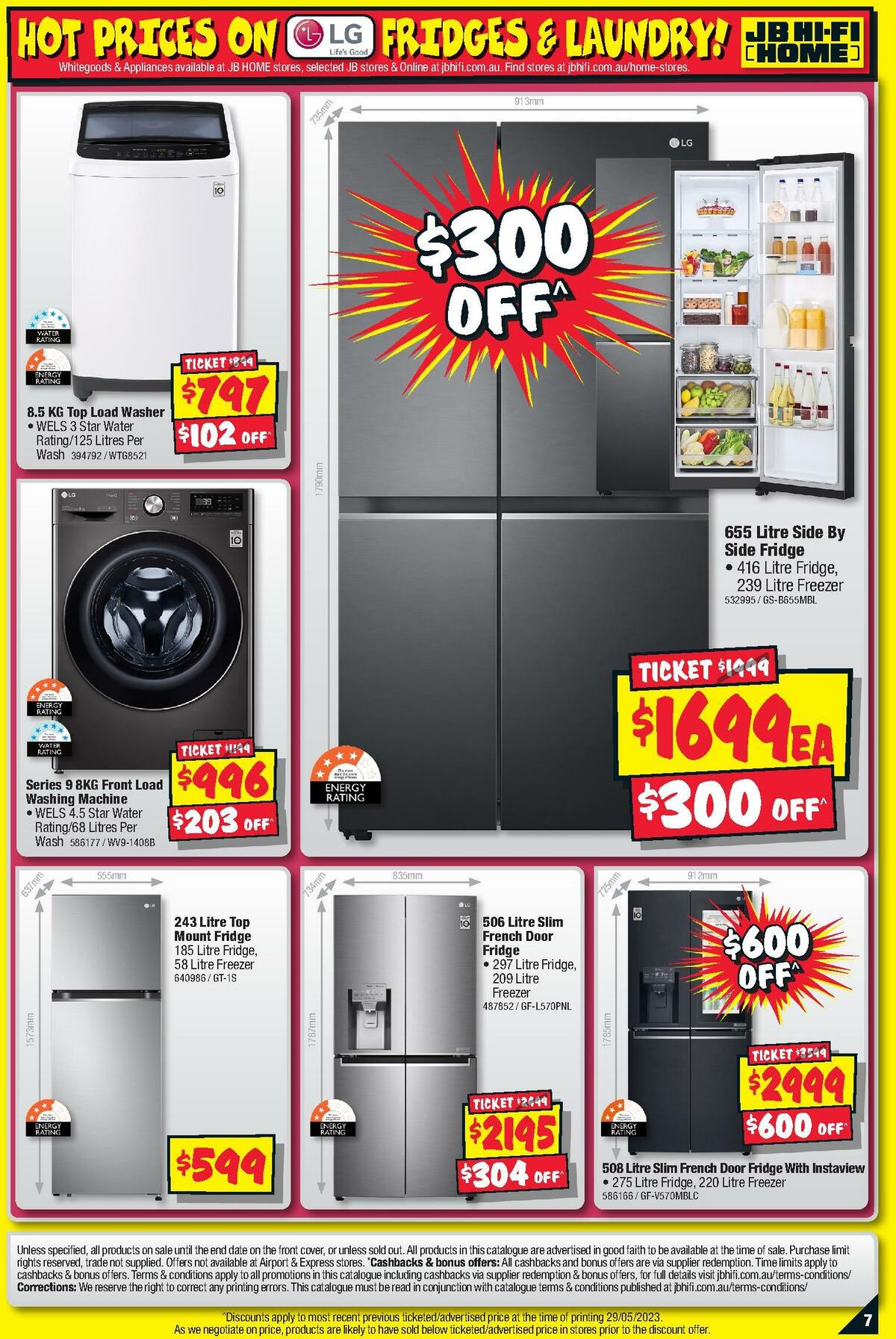 JB Hi-Fi Home Appliance Sellout Catalogues from 8 June