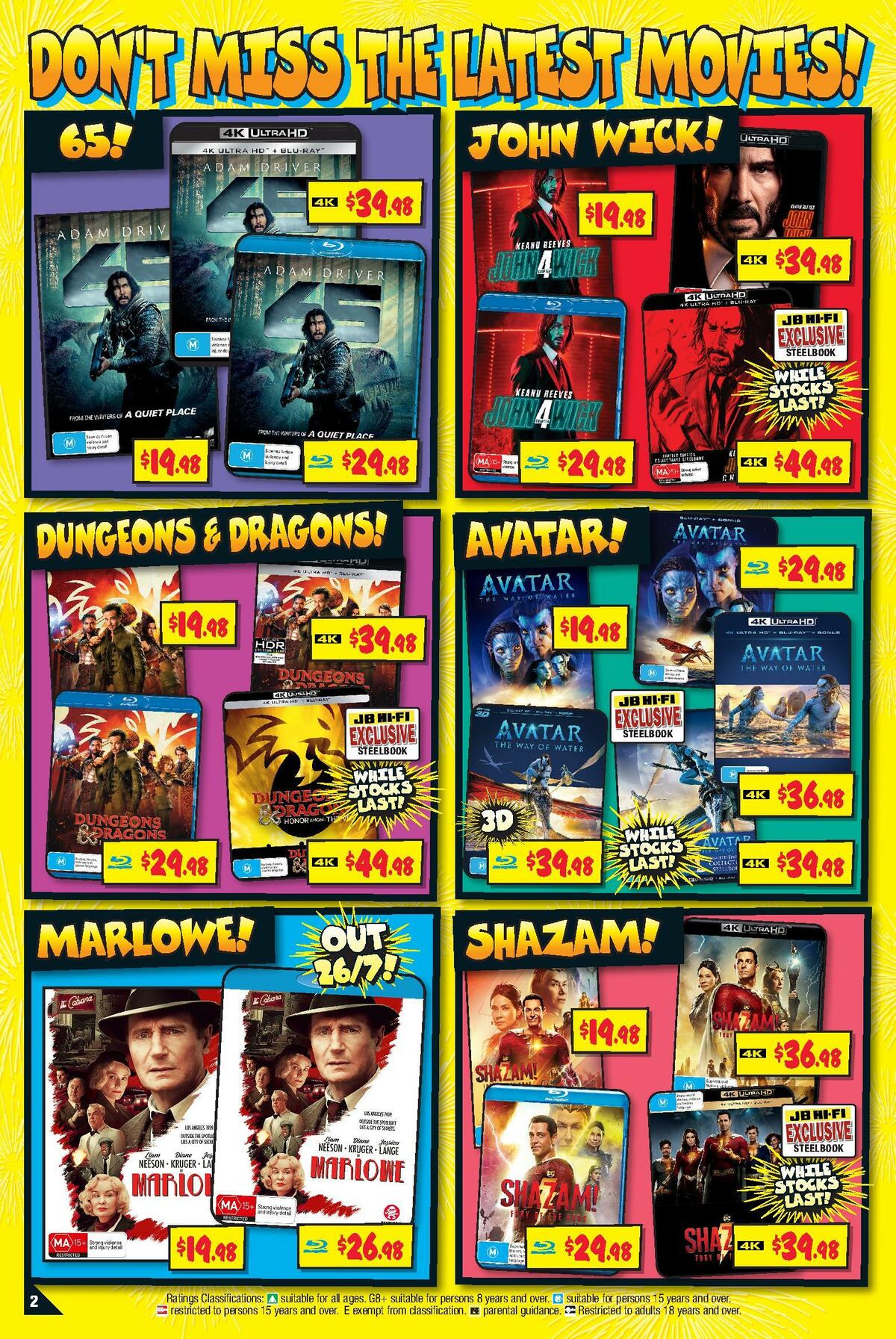 JB Hi-Fi Catalogues from 3 July