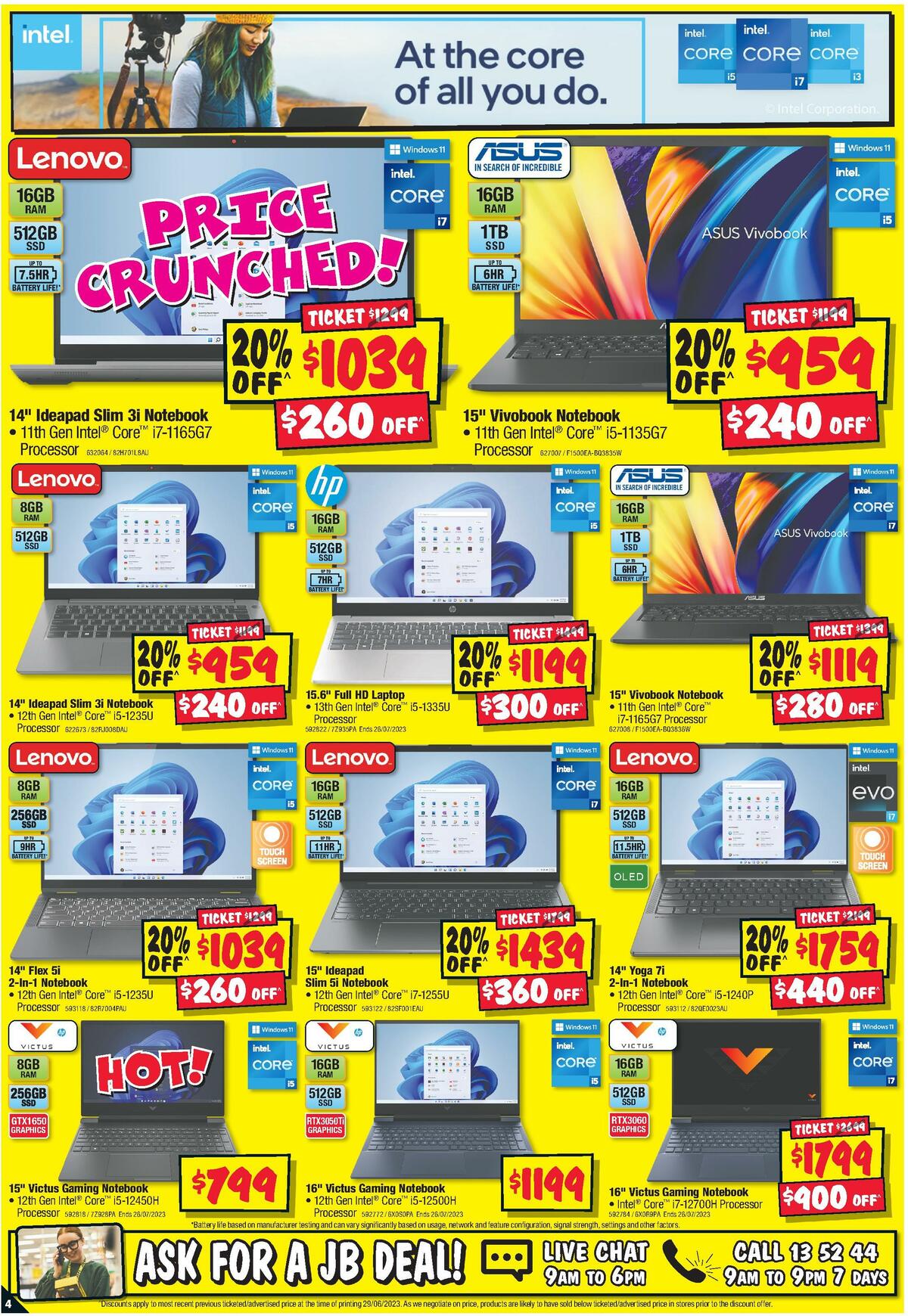 JB Hi-Fi Catalogues from 13 July